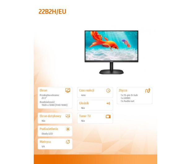 AOC 22B2H - 543240 - zdjęcie 7